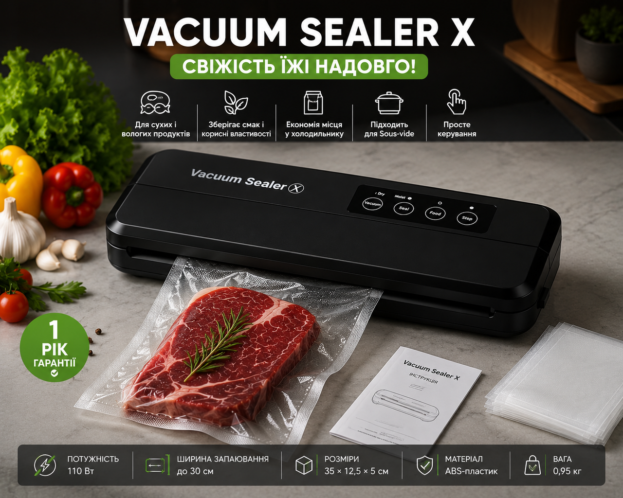 Vacuum Sealer X